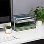 Mind Reader Metal Side Loading Stackable Letter Tray, Letter Size, Silver (ESTACK2-SIL)~#|#~9F90F0C3-8DBF-40DA-A1E02248A8CED1C2_sc7