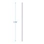 Boardwalk® Individually Wrapped Paper Straws, 7 3/4" x 1/4", White, 3200/Carton~#|#~9F9A1F32-D466-46A2-825CE56E02BBE9C8_sc7