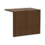 Alera® Valencia Series Reversible Return/Bridge Shell, 35w x 23 5/8d x 29 1/2h, Modern Walnut~#|#~9FB998FB-4029-48EE-B6F64889955F8013_sc7