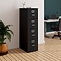 Staples Heavy Duty 4 Drawer Vertical File Cabinet, Letter Size Documents, 22" D x 14.9" W x 51.97" H, Black~#|#~9FCF2B0C-6567-413F-A5BE09E8FDB709EB_sc7