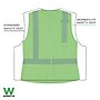 Ergodyne GloWear 8210HLW-S High Visibility Women’s Vest, ANSI Class R2, Orange, Small (22412)~#|#~9FE02268-33AF-4903-9C24CDD1F94326E8_sc7