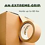Scotch Box Lock Paper Packaging Tape, 1.88" x 25 yds., Brown, 8/Carton (7850-23-8GC)~#|#~9FF32631-46E2-48D6-BB3E01BF926FA3F0_sc7