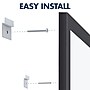 Quartet Classic Total Erase Dry-Erase Board, 96" x 48" (8' x 4'), Black Aluminum Frame (S538B)~#|#~A0084FA3-E542-458A-A65ED6B100610195_sc7