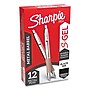 Sharpie® S-Gel™ S-Gel Premium Metal Barrel Gel Pen, Retractable, Medium 0.7 mm, Black Ink, Champagne Barrel, Dozen (SAN2147526)~#|#~A0106CEE-150B-417E-A573CF16EC5CFD5B_sc7