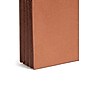 Smead Extra Wide 30% Recycled Reinforced File Pocket, 3" Expansion, Legal Size, Dark Brown/Redrope, 10/Box (74681)~#|#~A01E96A8-F1C3-4365-AADB71FC1E4B6C93_sc7