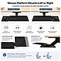 Uncaged Ergonomics Under Desk Keyboard Tray, Black (KT1)~#|#~A02A1A5C-5FCB-4D0B-A24C95E4858D4A35_sc7