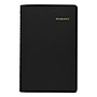 2026 AT-A-GLANCE 5" x 8" Daily Appointment Book, Faux Leather Cover, Black (AAG7080005)~#|#~A03884D6-B24E-4C6B-A116E4610967ED9B_sc7