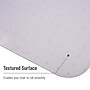 Mind Reader Carpet Chair Mat with Lip, 36" x 48'', Low-Pile, Clear (OFFCMAT-CLR)~#|#~A05B800F-BE58-4B18-A6AFC92CE1C405AA_sc7