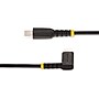 StarTech.com 6.6ft USB-C to Lightning Cable, Charge/Sync, Right-Angled Lightning, Black (RUSB2CLTMM2MR)~#|#~A06E0E40-0A82-46A7-A2229D9C2C672A83_sc7