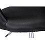 Monarch Specialties Inc. Armless Faux Leather Swivel Computer and Desk Chair, Black (I 7298)~#|#~A07150DF-C97B-4CBA-9FFFEA7DDE47E2EA_sc7