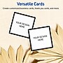 Avery Double Black Border Matte Blank Card, White, 120/Pack (S00-DM6)~#|#~A0B1EE60-20DB-445C-A05FC2B2B871DAB2_sc7