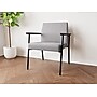 Lesro Mystic Wide Vinyl Guest Chair, Gray (MG1201.SBK-01CHGY)~#|#~A0BF7B72-9B9C-48E3-A64428FC1A01C936_sc7