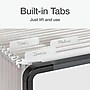 Pendaflex Standard Reinforced Hanging File Folder, 6-Tab, Letter, White, 20/Box (1006985)~#|#~A0C7CF6B-A5F6-4CCF-A56FC0A36BDF7770_sc7