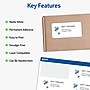Avery Waterproof Laser Shipping Labels, 5-1/2" x 8-1/2", Matte White, 100 Labels/Box (5526)~#|#~A106EE58-D1FD-4FD8-87E3790A7D0B9259_sc7