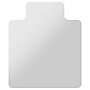 Staples Office Chair Mat, Clear Floor Mats with Lip, Flat-Pile Carpets, Extended Under-Desk Coverage, 53 x 45 Inch, Smooth Glide~#|#~A125D7BD-533C-4077-B7B44229C8F2CCDE_sc7