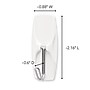 Command Medium Wire Hooks, 2 lb., White, 13/Pack (1706513NA)~#|#~A1421729-F4D9-423A-BA5A877B62B6D3BE_sc7
