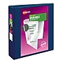 Avery 2" 3-Ring View Binders, Slant Ring, Navy Blue (17034)~#|#~A1566C43-98A2-4082-9D527D08E76C3EC3_sc7