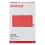 Universal© Top Tab File Folders, Red/Pink, Legal, Holds 8 1/2"H x 14"W, 100/Bx~#|#~A1675867-A9EA-4584-8C9433F098835118_sc7
