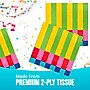 Say Hooray! Bright Vibes 6.5" Dinner Napkin, Multicolored, 64 Napkins/Pack (DTC382573NAP)~#|#~A175B62B-5754-46B2-AD54AE328430266E_sc7