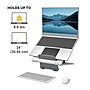 Fellowes Breyta Collection 9.25" x 10.55" Adjustable Plastic Laptop Stands, White (100098501)~#|#~A176D408-59D1-4493-9FFE4DE287C3B4CB_sc7