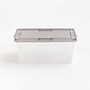 Iris 17 Quart Snap Top Plastic Snap Closure Storage Bin, Clear, 8/Pack (500156)~#|#~A17D6217-CB82-4BFC-985F66E313294303_sc7