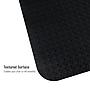 Mind Reader Hard Floor Chair Mat with Lip, 36" x 48", Black (2OFFCMAT-BLK)~#|#~A1914721-C901-495D-BAE20DADBF5DFD45_sc7
