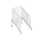 Staples Metal Incline Sorter, Chrome (10853)~#|#~A1AE8F5F-B5ED-41BB-991FA57EB65E0BB2_sc7