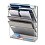 Mind Reader 5-Pocket Metal Mesh Mountable Wall File, Letter Size, Silver (MAGSTACK-SIL)~#|#~A1CAC5C3-B621-4D9F-82560988F0B44119_sc7