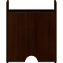 Lorell Essentials 28.5"H Modular Conference Table Base, Laminate, Espresso (LLR16304)~#|#~A1E0F1BC-EEED-48AF-AC26D054CF9CC2A6_sc7