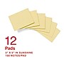 Staples Ultra Sticky Notes, 3" x 5", Sunshine Colors, 1200 Sheets – Strong‑Hold Notes for Lists, Planning & Workspace Use~#|#~A1ED43DF-D88A-48BE-9FDB18CB0224ADDB_sc7