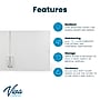 Viva Comfort 36'' H x 48" W Medical Cabinet with Right Sink and 48" W Wall Cabinet, 4 Doors, 2 Drawers, Gray (90248RS-GRY-WAL)~#|#~A1F3B311-0260-4CA3-8D1CB4F485E76FF4_sc7