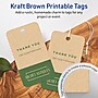 Avery 3-1/2" Blank Price & Merchandise Tags, Kraft Brown, 80/Pack (95323-KMT10)~#|#~A1F50F91-753F-4F6B-B2329EADDDC8C5BA_sc7