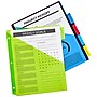 Avery Big Tab Insertable Plastic Divider, 5 Tabs, Multicolor, 1 Set (11902)~#|#~A1FB6FC9-5EEC-42B9-90A8FE5498FEA61B_sc7