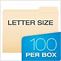Pendaflex File Folder, 1-Tab, Right Position, Letter Size, Manila, 100/Box (R752 1/3-3)~#|#~A1FF4906-58BC-4004-BAEF861952AF0142_sc7