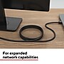 Staples TECH Cat 8 Ethernet Cable, 15 ft, Black, Ultra High-Speed Network Patch Cord, RJ45 Male to Male~#|#~A214D40F-5313-4002-BF96DB751D8880A5_sc7