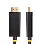 StarTech 3.3' Active DisplayPort to HDMI Adapter Cable, Male to Male, Black (3F-DP-HDMI-4K60-HDR)~#|#~A22AFD26-75E2-4762-8361C2080103CCBA_sc7