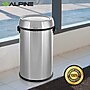 Alpine Industries Stainless Steel Trash Can with Swing Lid, 17 Gallon (ALP470-65L-1)~#|#~A230C2B6-F7F8-4A7B-A8551916238A7E1B_sc7