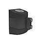 WallPro Magnetic 400 Wall-Mountable 15' Retractable Belt Barrier, Black (WPM400B-BK15)~#|#~A2312400-C068-49D2-93FEA1A28EA16BB7_sc7