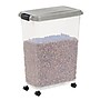 Iris 47 Quart Storage Container with Lid, Plastic, Gray (301045)~#|#~A2372F73-1438-47C0-BF70ECDA317CBD59_sc7
