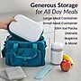 Bentgo Insulated Lunch Bag, Deep Teal (BGLGBAG-DT)~#|#~A24FC606-8121-4B0F-BE13EC5EA5F53E1B_sc7