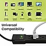 GoGreen Power 6 Outlet Surge Protectors, 6' Cord, Black (GG-16106MSBK)~#|#~A24FD628-7E9D-4253-9A10C91BA3BDDF79_sc7