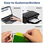 Avery Big Tab Insertable Plastic Dividers for 11" x 17" Binders, 8 Tabs, Multicolor (11179)~#|#~A2584758-F106-4C2D-898A950CB992622F_sc7