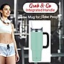 Brentwood Geojug Stainless Steel Double Walled Tumbler Cup, 40 oz., Blue (CMB-1200BL)~#|#~A2591FD5-F52E-467D-93CBF5AC8BBB00A3_sc7