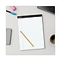 Universal Perforated Edge Ruled Writing Pads, 8 1/2" x 11 3/4", Legal Ruled, 50 Sheets/Pad, 6/Pk~#|#~A25E35CD-5B8D-4AB1-9AB15FE9B0EE9CAD_sc7