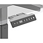 Lorell Acoustic Polyester Fiber Surface Mount Desktop Privacy Panel, 23.6"H x 70.9"W, Light Gray (LLR25963)~#|#~A2668B22-1C5B-483D-A0A62A914708E48B_sc7