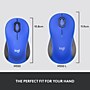 Logitech Signature M550 L Wireless Ergonomic Ambidextrous Optical Mouse, Blue (910-006794)~#|#~A26D7B9A-3226-4A9C-84AC44617D2BA6C8_sc7