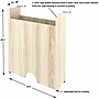 Lorell Essentials 28.5"H Modular Conference Table Base, Laminate, Modern Elm (LLR16305)~#|#~A272EE75-4A2A-4115-B94769218CB7E4EE_sc7
