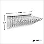 AdirOffice Steel Hanging Wall File, For Blueprint & Large-Format Files, White (617-WHI-KIT1)~#|#~A27A572F-CC9C-4886-B01DA9DDE3A563CC_sc7