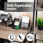 Mind Reader 7-Compartment Metal Desk Organizer File and Accessory Storage, Black (JOEORG-BLK)~#|#~A27C9499-BBC4-4486-A50D1890399CD5F6_sc7