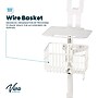 Viva Comfort Welch Allyn Connex Spot Monitor Adjustable Mobile Stand with Work Surface, White (ADI912-C-MP-02-MK)~#|#~A27D3B23-C384-4A55-AF7407BDF4BEDE42_sc7
